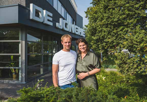 Tuinarchitect Annelies De Jonghe en echtgenoot Sander Mollet